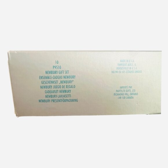 Partylite Newbury Gift Set Fine Brass Candle Holders & Candlesticks Plates P9510 - Picture 12 of 13